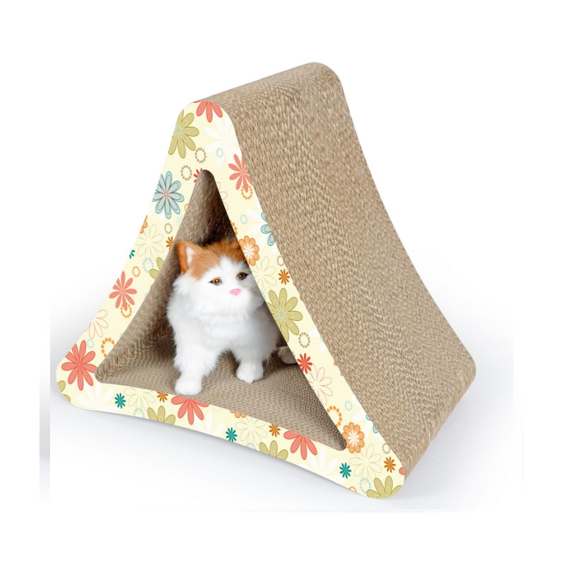 Karton Recycleerbaar gegolfd kraskussen Krasbestendig bed Cat kraskarton